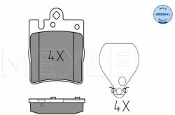 MEYLE set placute frana, frana disc MEYLE -ORIGINAL: True to OE. 025 218 9915 (025 218 9915)