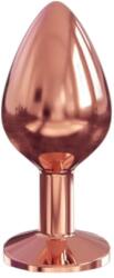 Dorcel Diamond Plug M - alumínium anál plug (rosegold) - erotikashow