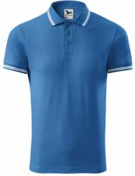 MALFINI Tricou de bărbați polo Urban - Albastru azur | M (2191414)