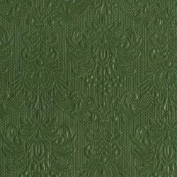 Ambiente Elegance dark green papírszalvéta 25x25cm, 15db-os