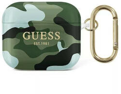 Guess Apple Airpods 3 Camo Collection (GUA3UCAMA) tok, khaki zöld