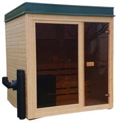  Kocka szauna kültérre