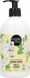 Organic Shop Mint & Jasmin Moisturizing kézszappan - 500 ml