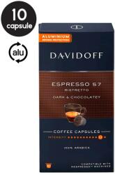 Davidoff 10 Capsule Aluminiu Davidoff Espresso 57 Ristretto - Compatibile Nespresso