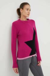 Newland gyapjú pulóver női, rózsaszín - rózsaszín S
