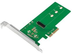 LogiLink Контролер LogiLink PC0084, от PCI-E 3.0 x4 към M. 2 (NVMe) SSD, 42mm, 60mm и 80mm (PC0084)