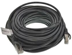 Lanberg Cablu ecranat FTP Lanberg 41897, cat 6, lungime 15m, AWG 26, 250 MHz, mufat 2xRJ45, ethernet, negru (PCF6-10CC-1500-BK)