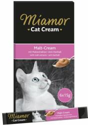 Miamor Cat Cream- Pasta pentru pisici, cu malt 6 x 15 ml