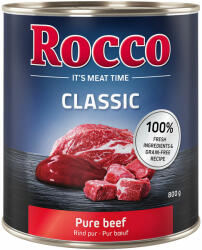 Rocco 6x800g Rocco Classic nedves kutyatáp- Marha