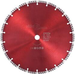 vidaXL Disc diamantat de tăiere cu turbo, oțel, 300 mm (143223)