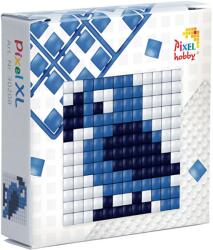 Pixelhobby Set creativ cu pixeli Pixelhobby - XL, Papagal (30208-Parrot)