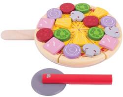 Bigjigs Toys Детска дървена играчка Bigjigs - Пица (BJ457) - ozone