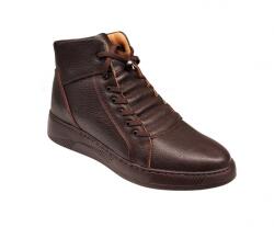 Ciucaleti Shoes Ghete barbati casual, sport, din piele naturala, cu elastic, imblanite - GS414M (GS414M)