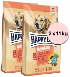 Happy Dog Happy Dog NaturCroq Lachs & Reis 2 x 11 kg
