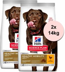 Hill's Hill's Science Plan Canine Adult Healthy Mobility Large Breed Chicken 2 x 14kg