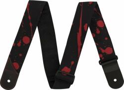 Jackson Splatter Strap Negru/Roșu Curea de chitară (<![CDATA[2992562001]]>)