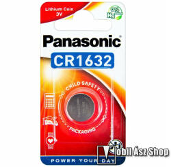 Panasonic gombelem (CR1632, 3V, lítium) 1db / csomag (CR-1632EL-1B) - mobilasz