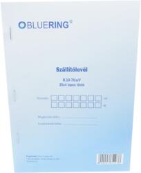 Bluering Szállítólevél A5, 25x4lapos B. 10-70/A/V Bluering (NYOMTB1070AVX)