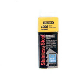 STANLEY Tűzőkapocs G Tipus 10mm 1000db Stanley 1-tra706t (3840647)