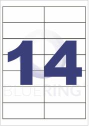 Etikett címke, 99, 1x38mm, 100 lap, 14 címke/lap (10279) - tintasziget