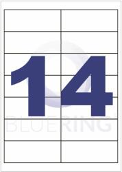 Etikett címke, 99, 1x38mm, 100 lap, 14 címke/lap (10279) - web24