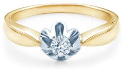SAVICKI eljegyzési gyűrű: kétszínű arany és gyémánt - savicki - 227 470 Ft