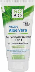 SO’BiO étic Hydra Aloe 3in1 tisztító arclemosó - 150 ml