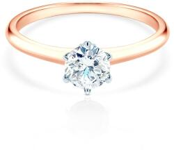 SAVICKI Inel de logodnă The Journey: aur bicolor, diamant - savicki - 11 819,00 RON