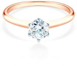 SAVICKI Inel de logodnă The Journey: aur bicolor, diamant - savicki - 8 398,00 RON