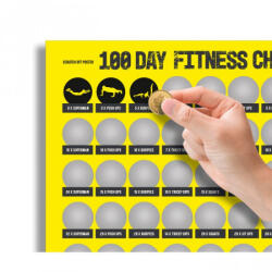 3gifts Poster razuibil, 100 de zile de fitness