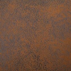 vidaXL Banchetă cu depozitare, maro, 116 cm, piele întoarsă ecologică (281315) - izocor