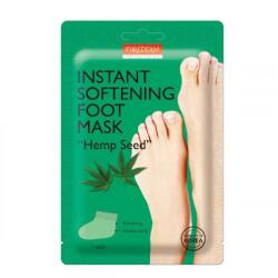 Purederm Mască pe bază de ulei din semințe de cânepă pentru picioare - Purderm Instant Softening Foot Mask Hemp Seed 34 g