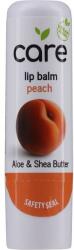 Quiz Cosmetics Balsam de buze Piersic - Quiz Cosmetics Lip Balm Care Peach Aloe & Shea Butter 4 g