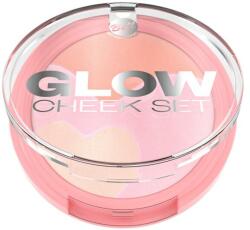 Bell Paleta de machiaj pentru față - Bell Nude Bloom Glow Cheek Set 9 g