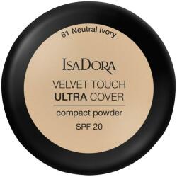 IsaDora Pudră de față - IsaDora Velvet Touch Ultra Cover Compact Powder SPF 20 65 - Neutral Beige