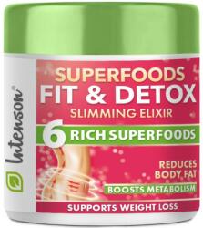 Intenson Cocktail detox pentru slăbit - Intenson Superfoods Fit&Detox Slimming Elixir 135 g