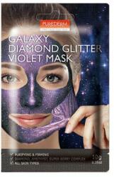 Purederm Mască peel-off pentru față Glitter Violet - Purederm Galaxy Diamond Glitter Violet Mask 10 g Masca de fata