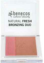 Benecos Blush-bronzer pentru față - Benecos Natural Fresh Bronzing Duo Ibiza Nights