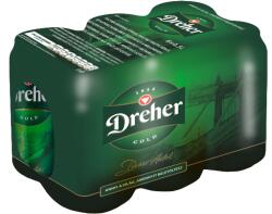 Dreher Gold minőségi világos sör 5% 6 x 0, 5 l - online