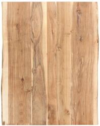 vidaXL Blat de masă, 60x(50-60)x3, 8 cm, lemn masiv de acacia (286330)