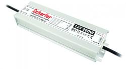 Scharfer 200W 12V IP67 SLIM LED tápegység Scharfer (SCH 200 12)
