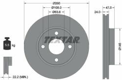 TEXTAR Disc frana TEXTAR PRO 92063503 (92063503)