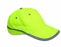 CERVA Șapcă de baseball reflectorizantă - verde neon