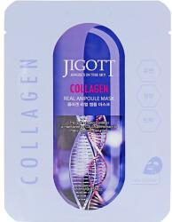 Jigott Mască de față cu colagen - Jigott Collagen Real Ampoule Mask 27 ml