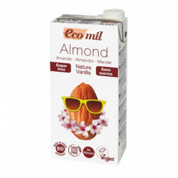 EcoMil Bio vaníliás mandulaital cukormentes 1 l