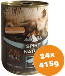 Spirit of Nature Tuna and Salmon 24x415 g
