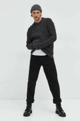 Abercrombie & Fitch pulóver , férfi, szürke - szürke L
