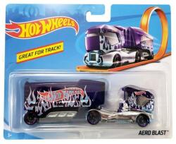 Mattel Hot Wheels Track Stars szállítóautó - Aero Blast (lila) (BFM60_BFM78)