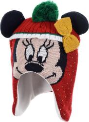 DISNEY Piros lány sapka pomponnal - Minnie Mouse Disney Méret: 48