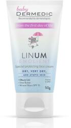 DERMEDIC Linum Emolient Baby Speciális védő krém arcbőrre 50g